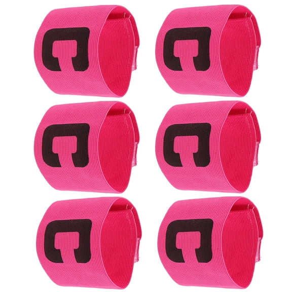 HOOWIFFY 6-Pack Football Team Badges Nylon Soccer Patches for Training Sessions and Fan Gear Accessories