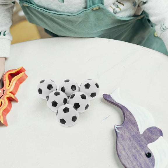 HOOWIFFY 6-Pack Indoor Soft Football Stress Relief Squeeze for Travel, Relaxation, Adults, Fan Gear and