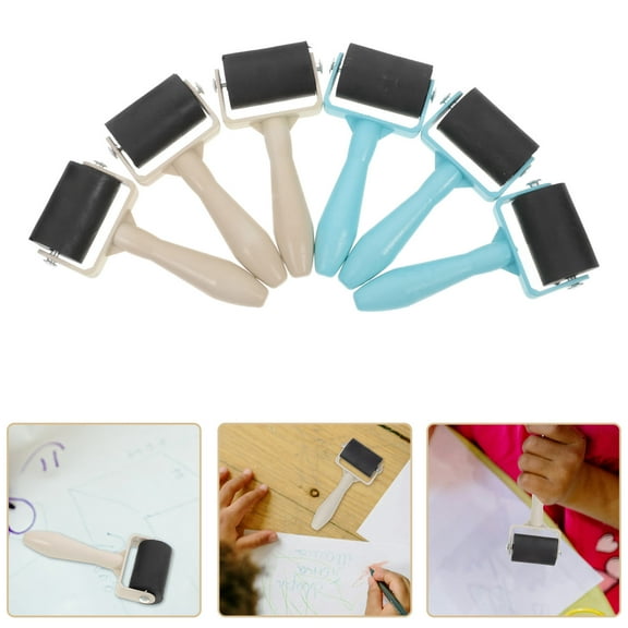 HOOWIFFY 6-Piece Professional Printmaking Tool Set for Home Crafts and Art Classes, and Easy to Use, 3.73 x 1.97 x 0.94 inches