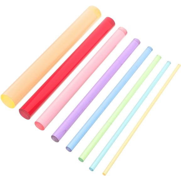 HOOWIFFY 8Pcs Compact Dotting Tools Set for Detailed Mandala Painting with Comfortable Grip Assorted Color