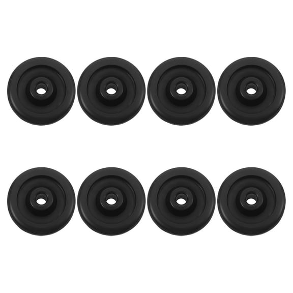 HOOWIFFY Plastic Treadmill Transport Wheels Replacement Gym Roller Accessories for Smooth, Stable and Easy Workout Mobility
