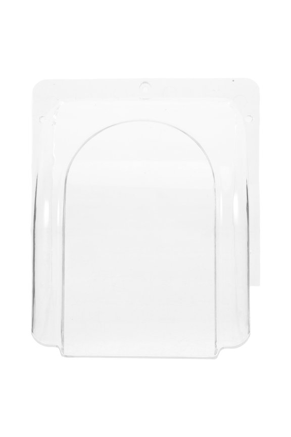 Weatherproof Transparent Doorbell Cover, Outdoor Protector for Doorbell Control and