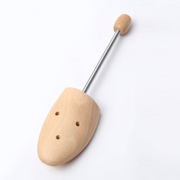 HOOWIFFY Adjustable Beech Wooden Shoe Stretcher for Shoes, Size 42-46