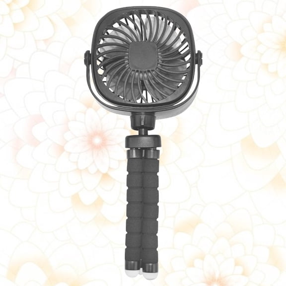 HOOWIFFY Octopus Shape Adjustable Cooling Fan USB Rechargeable for Table and Pole Use