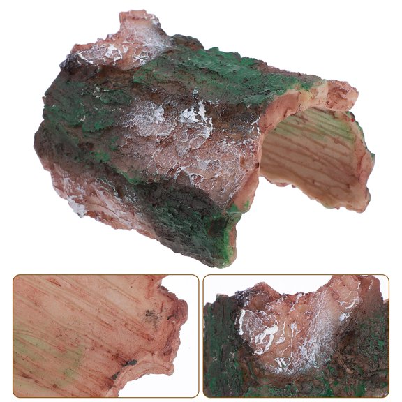 HOOWIFFY Aquarium Decor Resin Landscaping Aquarium Cave for Pet Housing 1Pack