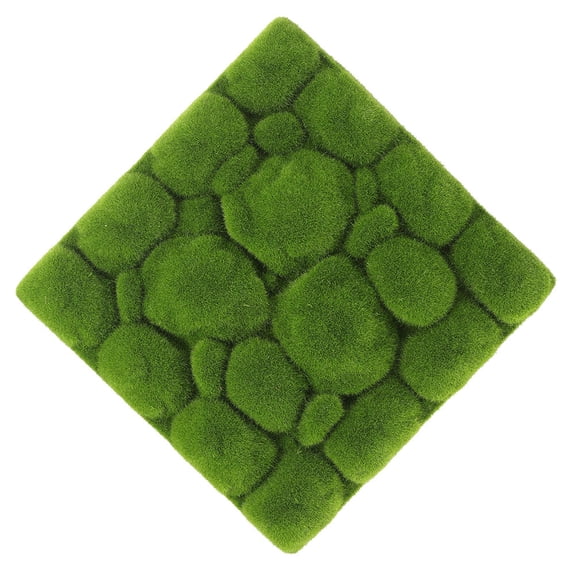 HOOWIFFY Artificial Moss Foam Board Green Moss Wall Panel for Realistic DIY Decor