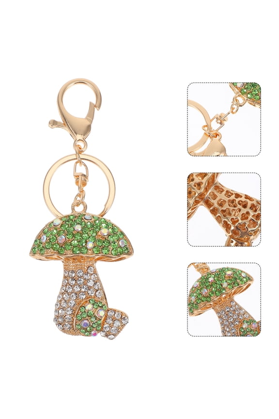 Backpack Keychains for Girls Rhinestone 1Set Cute Design Accessory for Everyday Use