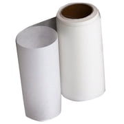 HOOWIFFY Non-Stick White Wood Pulp Silicone Baking Parchment Paper 1 Roll for Cake Molds and Baked Goods