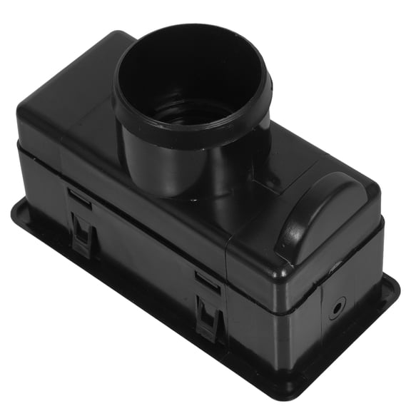 HOOWIFFY Black ABS Car for Dashboard Air Conditioning, Improved Air Circulation, Universal Fit for Most Vehicles 7.5 x 4.3 x 2.1 Inches