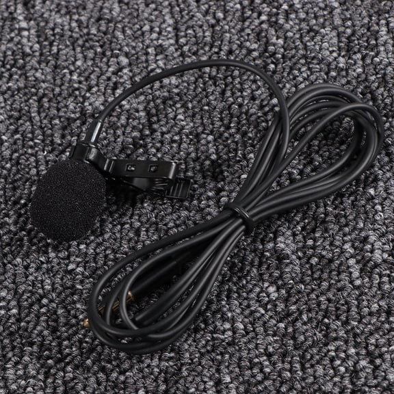 HOOWIFFY 1Pc Mic with Clip Portable Design Durable Material for Mobile Phones