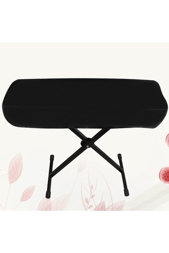 Black Waterproof Piano Cover Cloth Durable Protection with Adjustable Cord for Keyboard