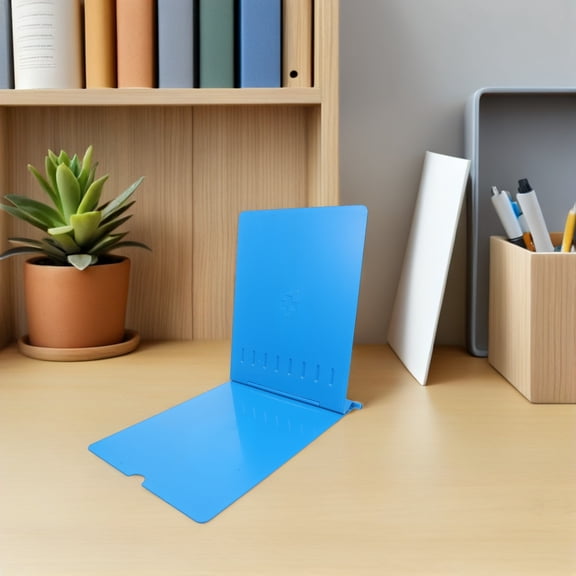 HOOWIFFY Blue Clip Folder with Privacy Cover, Waterproof Plastic File Folder for Hospital Rounds Clipboard