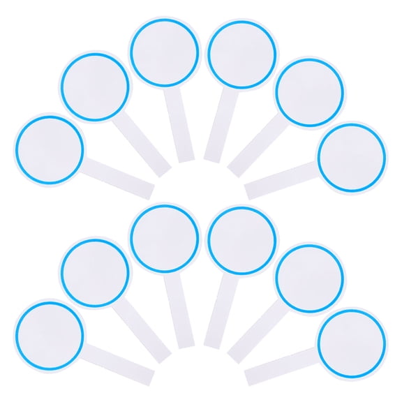 HOOWIFFY 12Pcs Handheld Scoreboards Scoring Paddles for Adults and Kids, Game Score Counters for Sports and Events