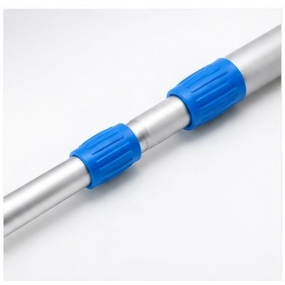 HOOWIFFY Blue Long Handle Duster with Extendable Pole, Washable Chenille and Aluminum for Home Dust Removal