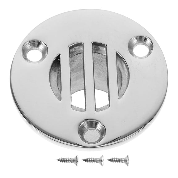 HOOWIFFY Stainless Steel Boat Drain Cover, Marine Grade, , Efficient Water , Resistant