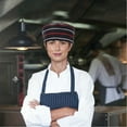 thumbnail image 1 of HOOWIFFY Breathable Black Chef Hat with Mesh Top, Comfortable Kitchen Cooking Cap for Professional Hotel and Restaurant Staff, 1 of 6