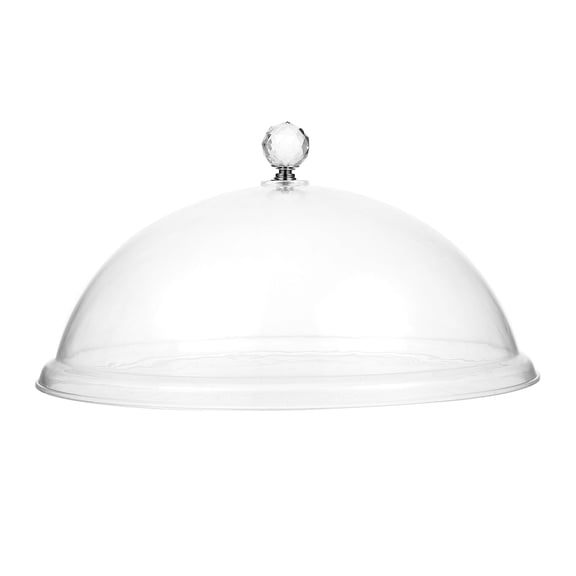 HOOWIFFY Cake Lid Round Transparent PC Prevent Splashing Household Users 1Pcs