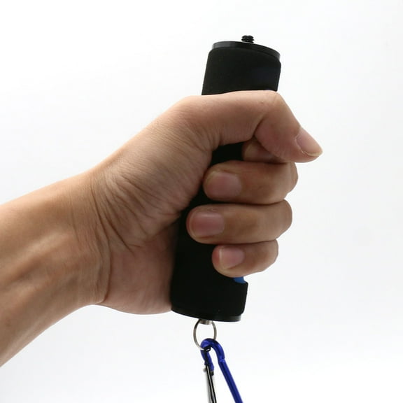HOOWIFFY Camera Handle Grip Stabilizer Portable Ergonomic Aluminum Alloy for Video Light and Flashlight