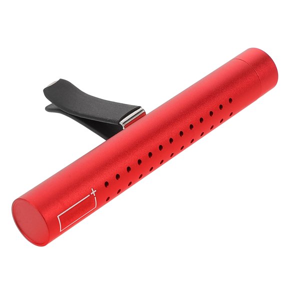 HOOWIFFY Car Air Outlet Diffuser Clip Red Aromatherapy Stick Vent Freshener Vehicle Accessory