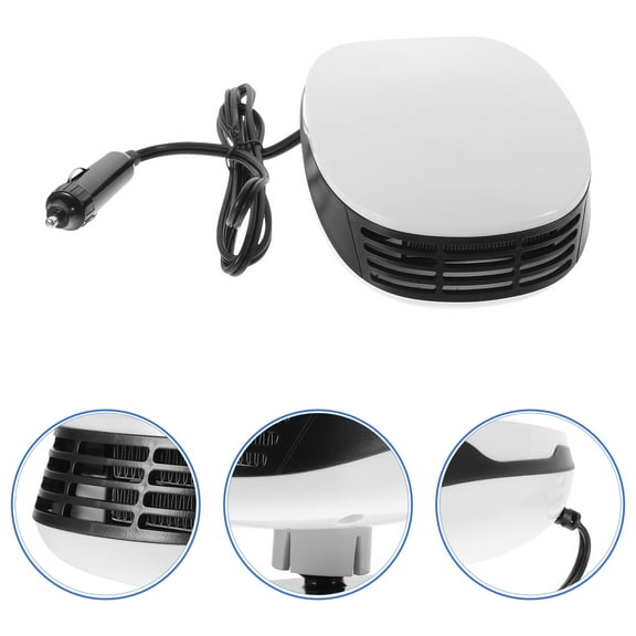 HOOWIFFY Car Heater with Lighter Adapter for Outdoor Use, Portable Motor Heater, 1 Set