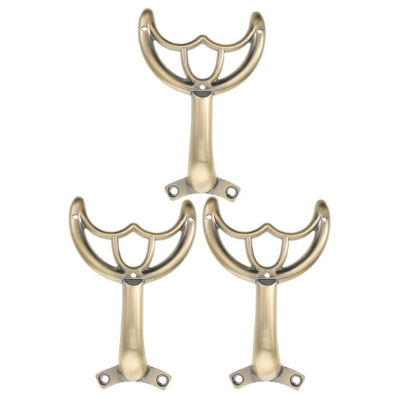 HOOWIFFY Ceiling Fan Replacement Arms Zinc Alloy Light Brown 3 Pieces Smooth Fan Parts