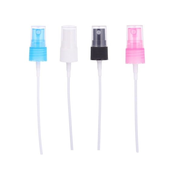 HOOWIFFY 14Pcs Replacement Spray Bottle Pump for Home Kitchen Cleaning Gardening Plastic Bottles