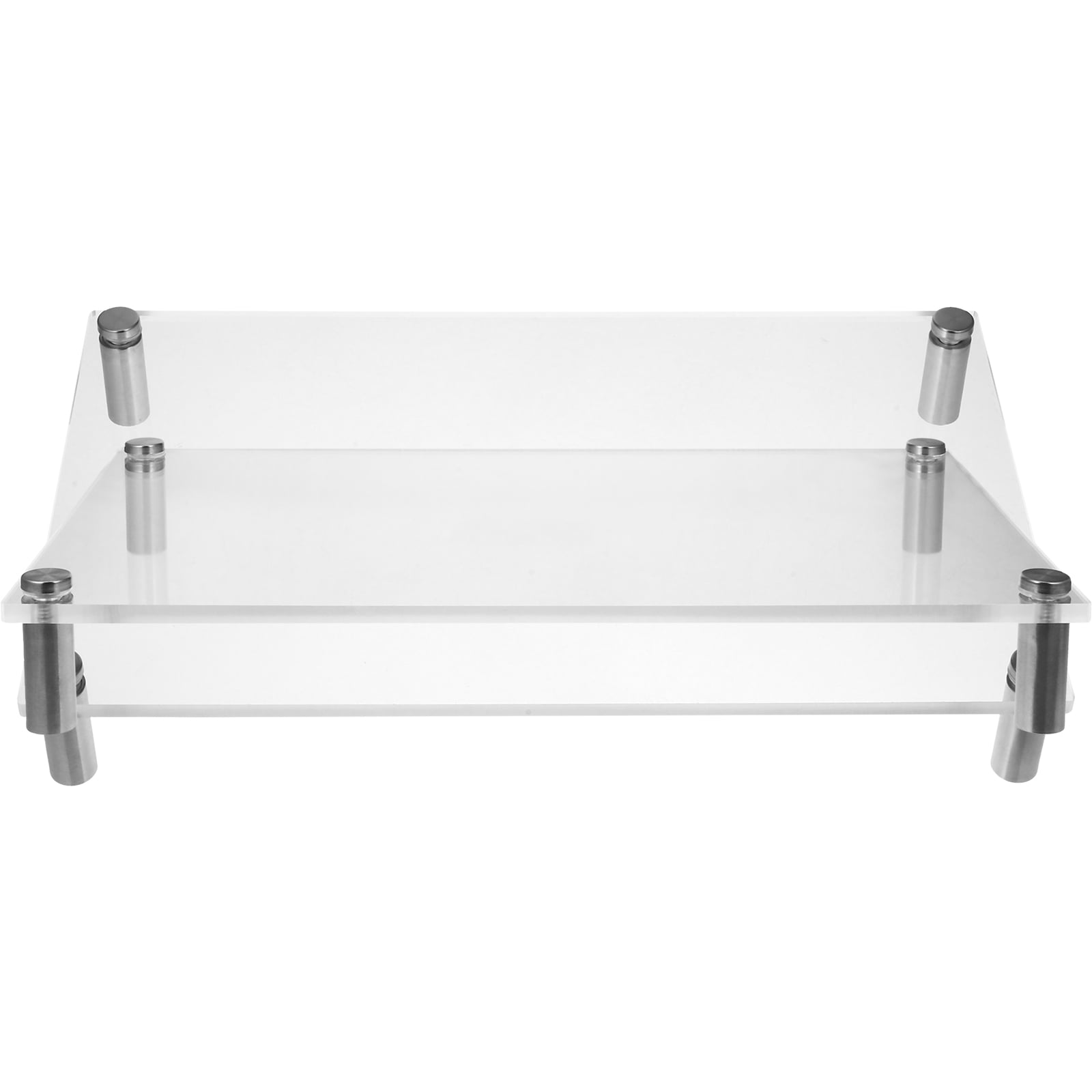 HOOWIFFY Clear Computer Stand Transparent Laptop Stand Modern Design ...