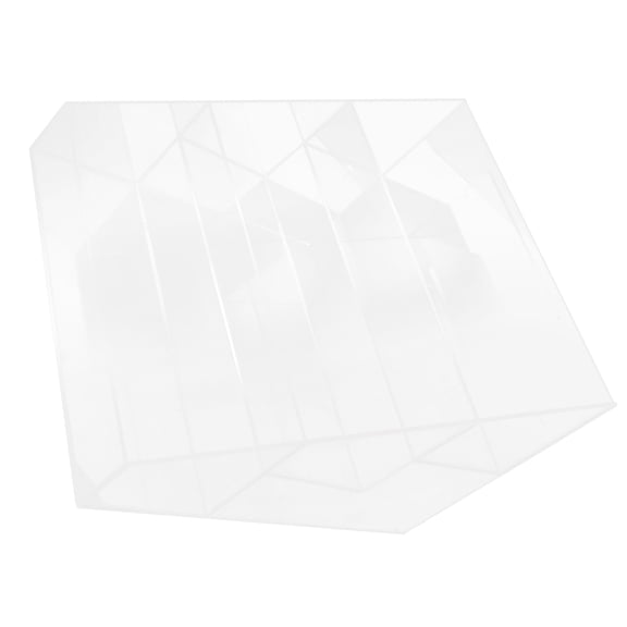 HOOWIFFY Clear Dryer Ball Storage Box Durable Acrylic Container for Laundry Room Organization