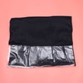 thumbnail image 1 of HOOWIFFY Clear Hairdressing Cape Black Lightweight Salon Styling Cloth, 1 of 4