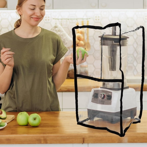 HOOWIFFY Transparent PVC Stand Mixer Cover Protective Kitchen Appliance Cover Anti Scratch Juicer Dust Guard