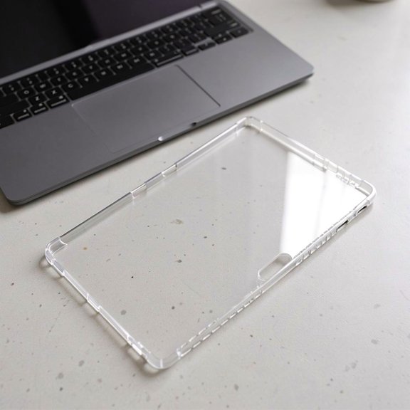HOOWIFFY Clear Protective Cover for Surface Pro Tablets with Shock Absorption and Stand