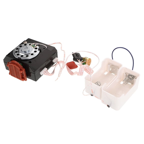 HOOWIFFY Clock Motor Cuckoo Clock Movement Black Plastic Clock Kit for Clock Enthusiasts 1Pcs