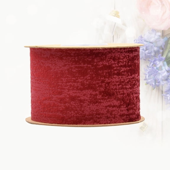 HOOWIFFY Durable Red Packing Ribbon Roll Ideal for Wrapping and Home Crafting