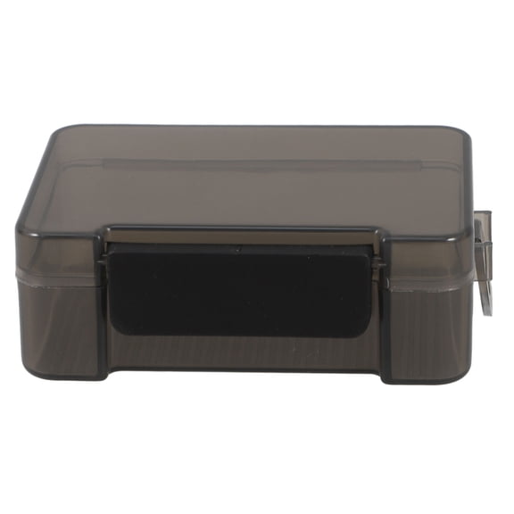 HOOWIFFY Compact Black Plastic Container for Jewelry and Small Accessories with Waterproof Features