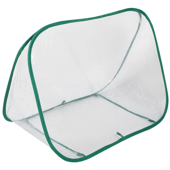 HOOWIFFY Compact Transparent Plant Shelter Foldable for Easy Storage and Transport
