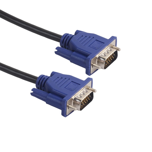 HOOWIFFY Computer Vga Cable Male to Male with Emi Protection for Clear Video Signal