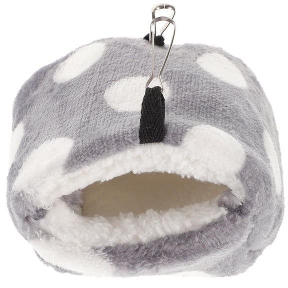 HOOWIFFY Small Cozy Animal Hammock for Pets, Easy to Hang, Winter Warmth, Perfect for Parrots
