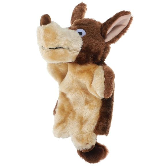 HOOWIFFY Soft Realistic Animal Hand Puppet for Kids Story Time, Educational Play, and Interactive Communication Activities