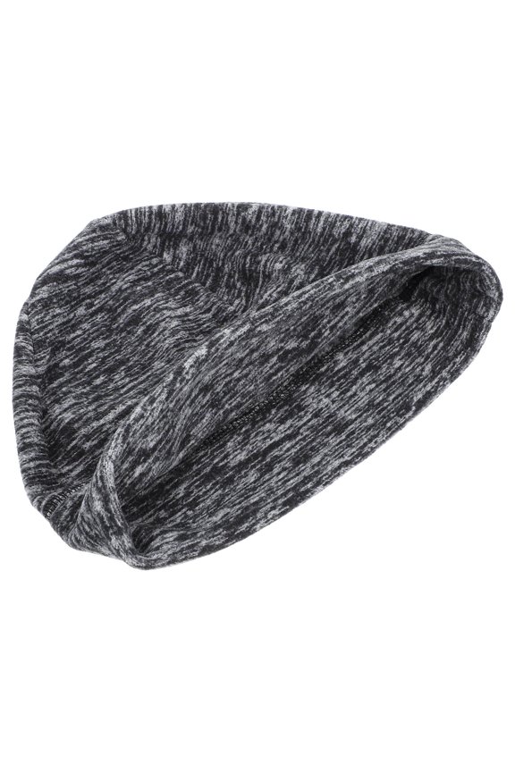 Unisex Winter Warm Grey Hat, Windproof Polyester Outdoor Beanie for Men and Women, 1 Piece