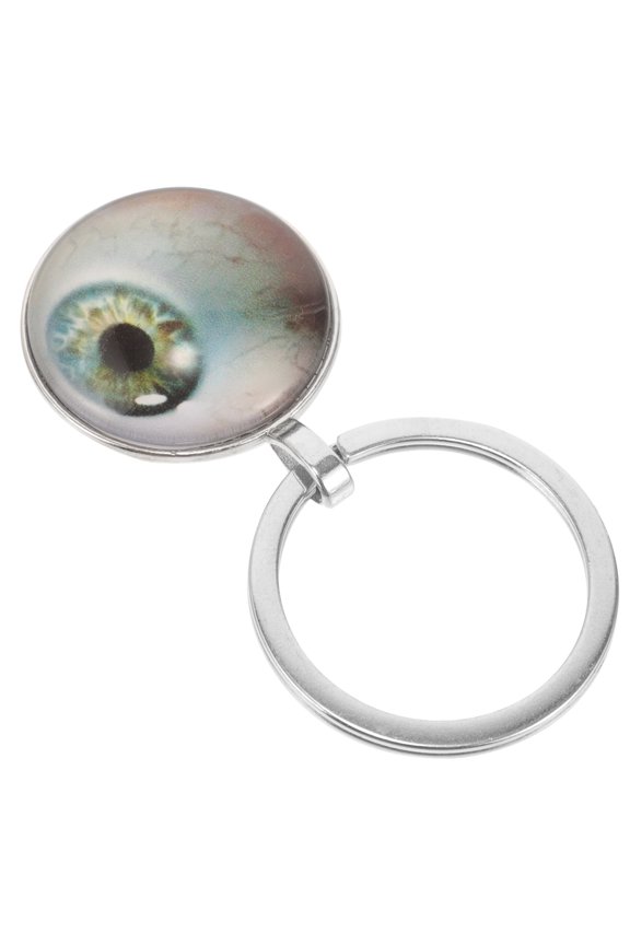 Cat Eye Keychain for Backpack, Car Keys, and Bag Decoration - Lightweight, , Stylish Accessory