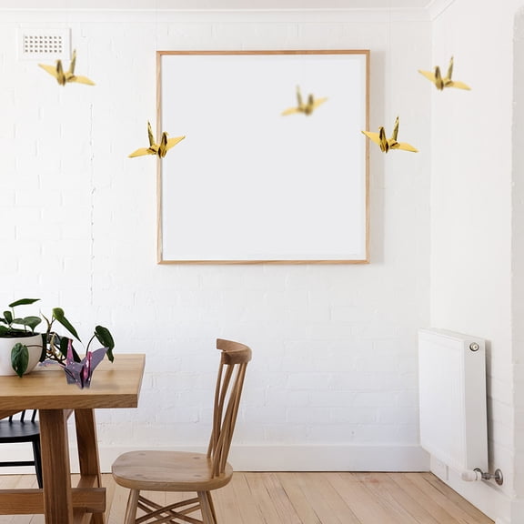 HOOWIFFY Decorative Golden Origami Paper for DIY Folding and Paper Craft Projects