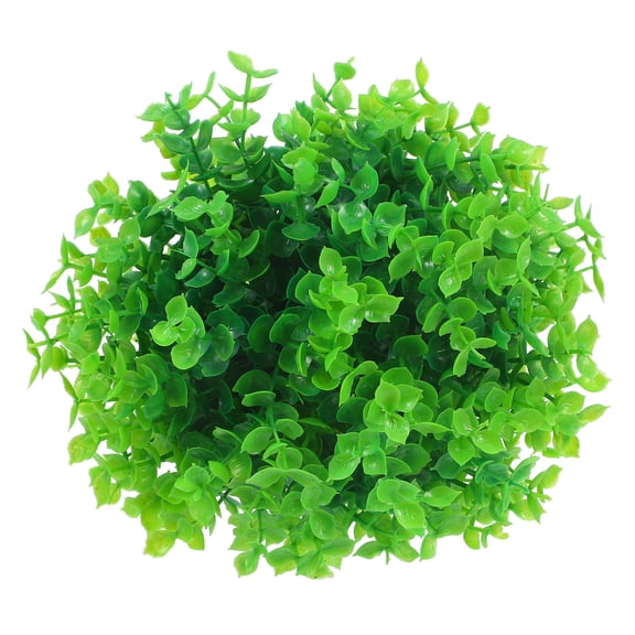 HOOWIFFY Decorative Grass Balls Artificial Plants For Decor Indoor Green Plastic Spherical Hanging 1Pcs