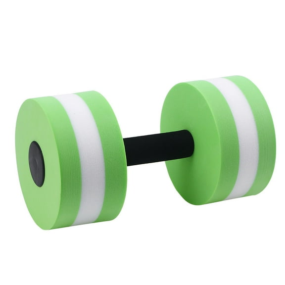 HOOWIFFY Dumbbells for Swimming Pool Exercises 3Pcs EVA Round on Ends Cardio Training Tool