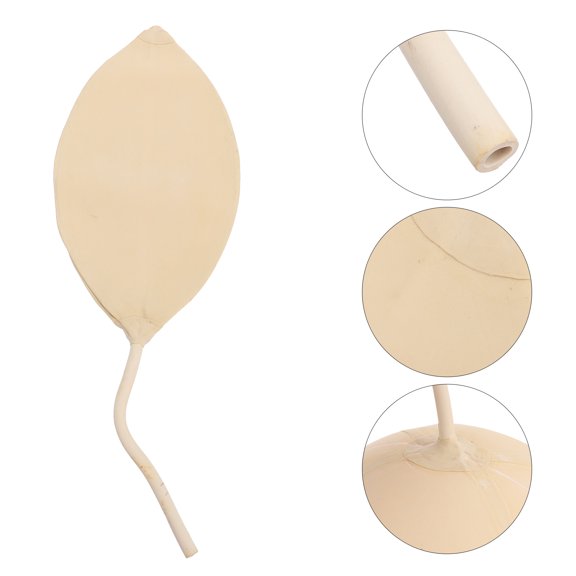 HOOWIFFY Durable Beige Sample Ball Bladder Made from Natural Rubber for Lab Gas Sampling