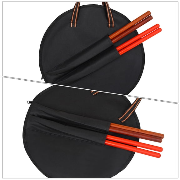 HOOWIFFY Drum Carrying Bag with Storage Pocket for Drumsticks, Assorted Colors, Portable and Protective Drum Case