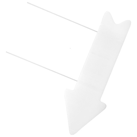 HOOWIFFY Outdoor Plastic Lawn Sign Board with Stake for Business and Event Messages