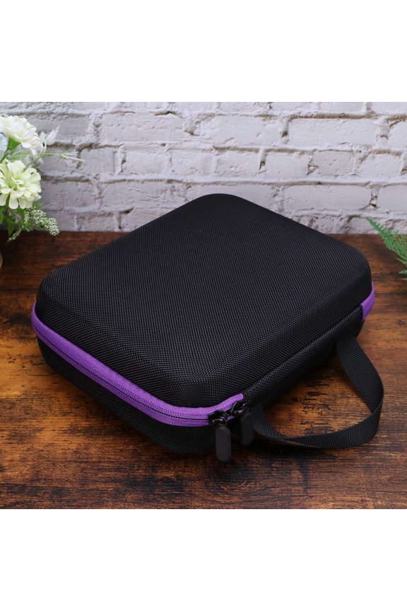 Portable Purple Essential Oil Bag - Durable and Simple Design for Storage 1Pc