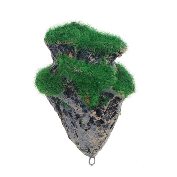 HOOWIFFY Floating Rock 1Pack Olive Green Aquarium Floating Rocks for Aquariums