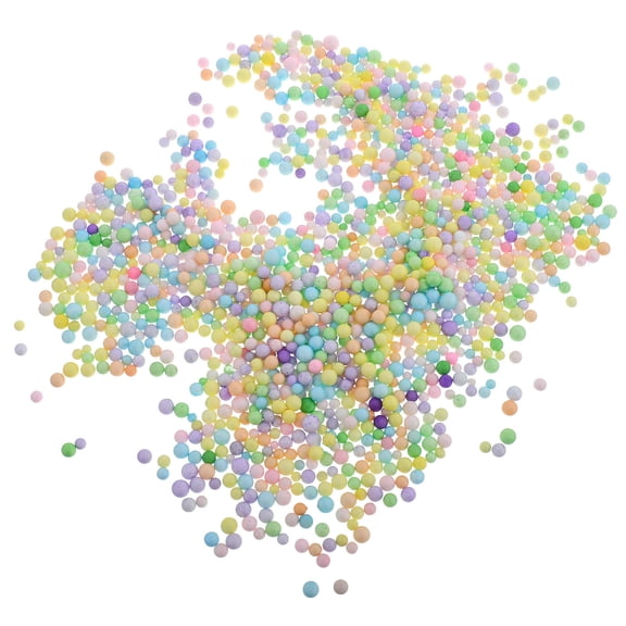 HOOWIFFY Foam Beads for Bean Bag Chair Filling Assorted Color for Extra Comfort and Craft Use
