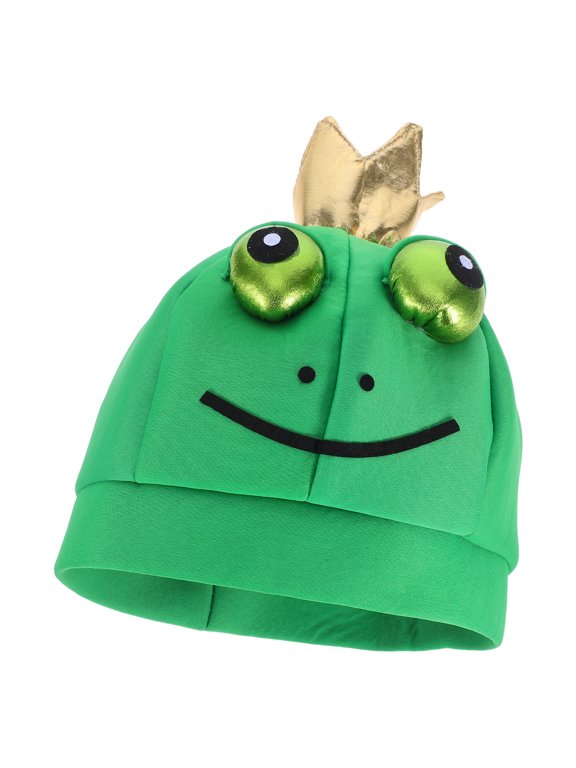 Frog Shaped Hat Headband Frog Hat for Adults Stage Performance Dress Up 1Pack